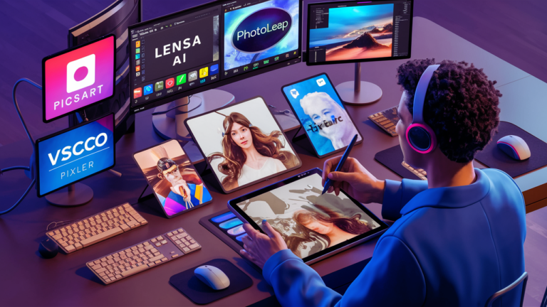 Top 5 Best Photo Editing Apps with Their AI Features